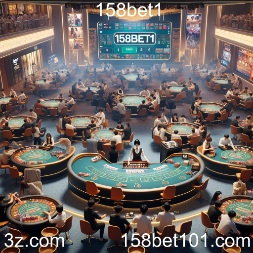 A Experiência Imersiva da Categoria 'Ao Vivo' no 158bet1